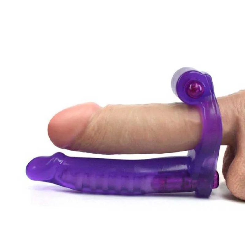 cock ring expert hacks-Double Penetrator Ultimate Vibrating Cock Ring by Nass Toys