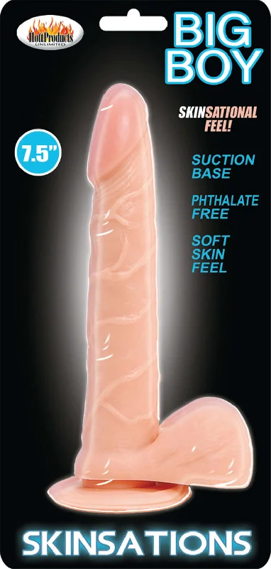 dildo travel manuals-Skinsansation Big Boy 7.5 inches Realistic Dildo