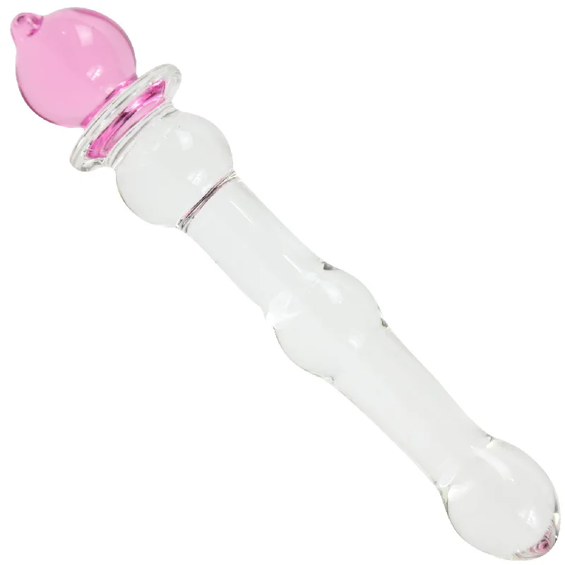 dildo girth testimonials-Beaded Glass Anal Slider - Have A G-Spot Or P-Spot Orgasm!