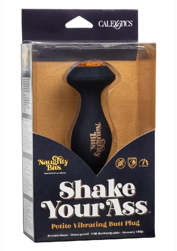 anal toys for advanced users-Naughty Bits Shake Your Ass Vibe Plug