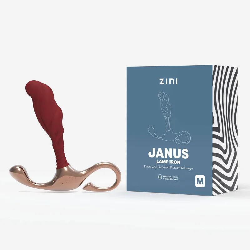 anal toys for private massage-Zini Janus Lamp Iron - Medium