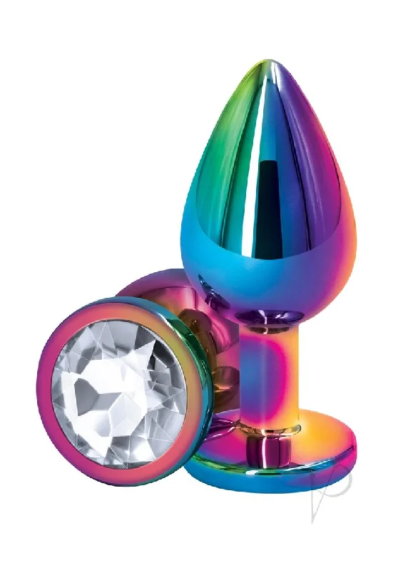 anal toys with sleek profile-Rear Assets Multicolor Med Clear