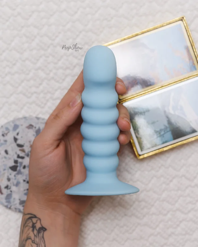 dildo battery manuals-Maia Paris - Ribbed Silicone Dildo