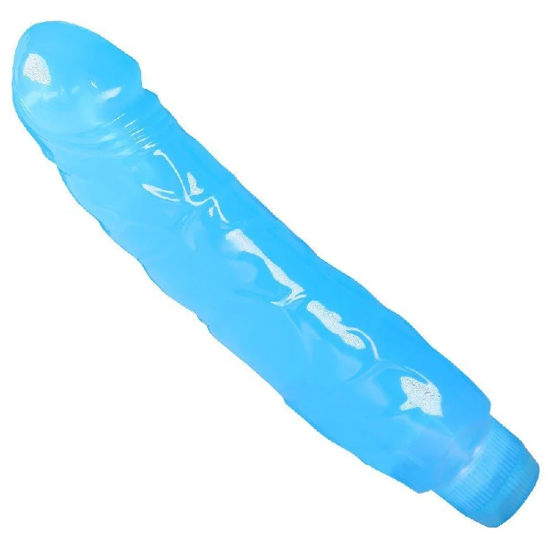 dildo ergonomic ratings-Blue Multi-Speed Realistic Vibrator