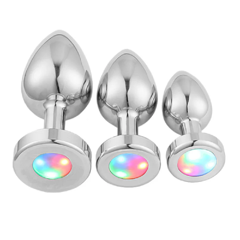 top-rated anal toys 2025-Light Up Anal Set (3 Piece)