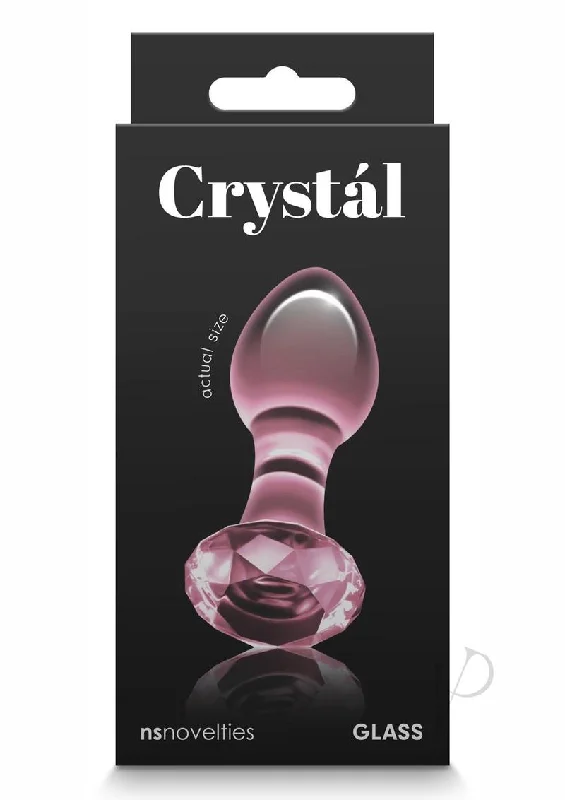 anal toys for shower use-Crystal Gem Pink