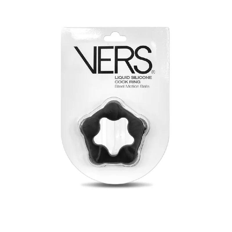 cock ring power reviews-VERS Liquid Silicone Steel Motion C-Ring-(vrs-2204)