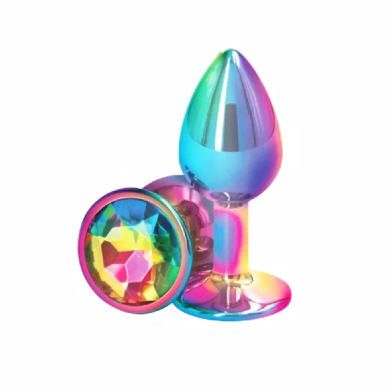 anal toys for intimate massage-Neo-Chrome Anal Pride Toy