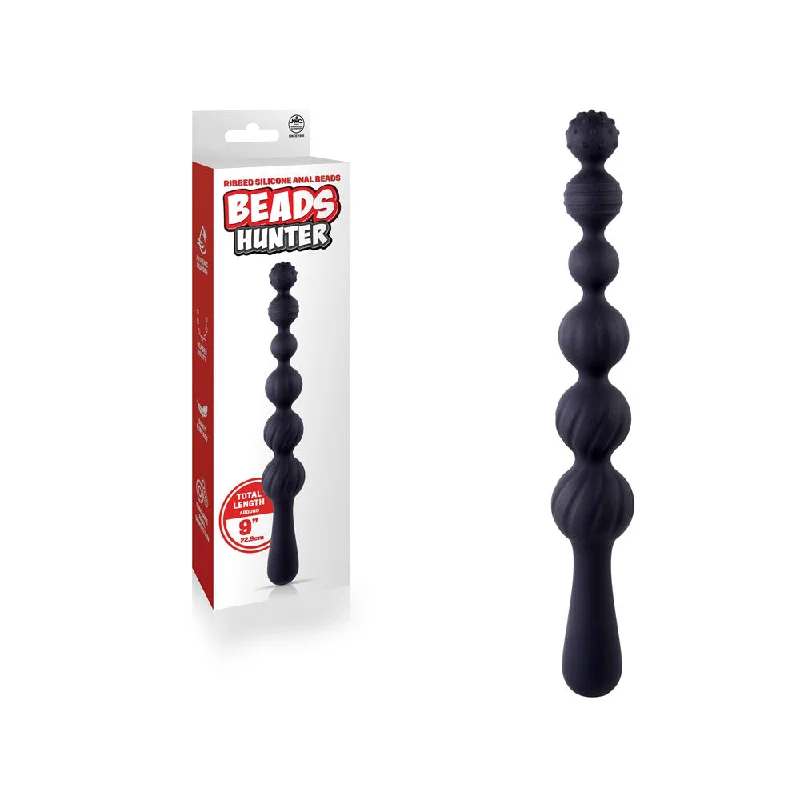 anal toys with firm grip-Beads Hunter -  -  22.9 cm Anal Beads