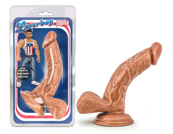 dildo aesthetic enhancements-Loverboy Papito Latin Brown Realistic Dildo