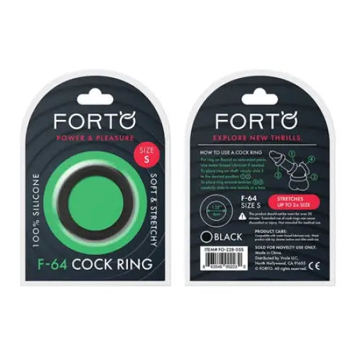 cock ring buying solutions guide-Forto F-64 Wide Liquid Silicone Cock Ring