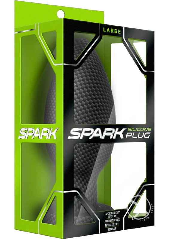 anal toys for intense sessions-Spark Silicone Plug Large