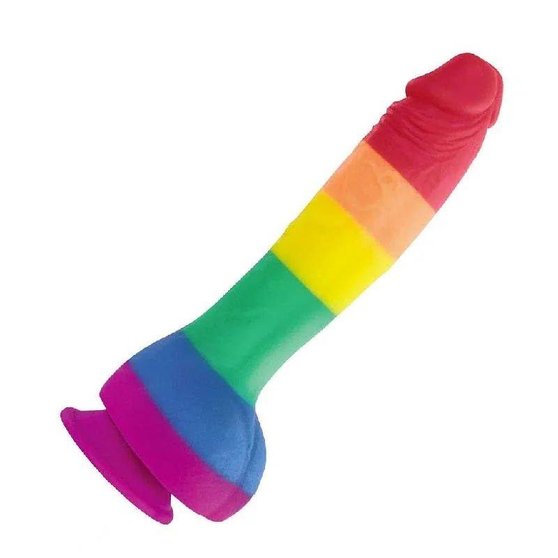 dildo weight resources-Colours Pride Edition Silicone Dildo, 6"