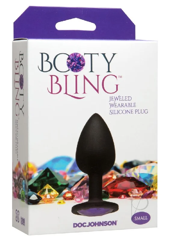 anal toys for beginners guide-Booty Bling  small Purple