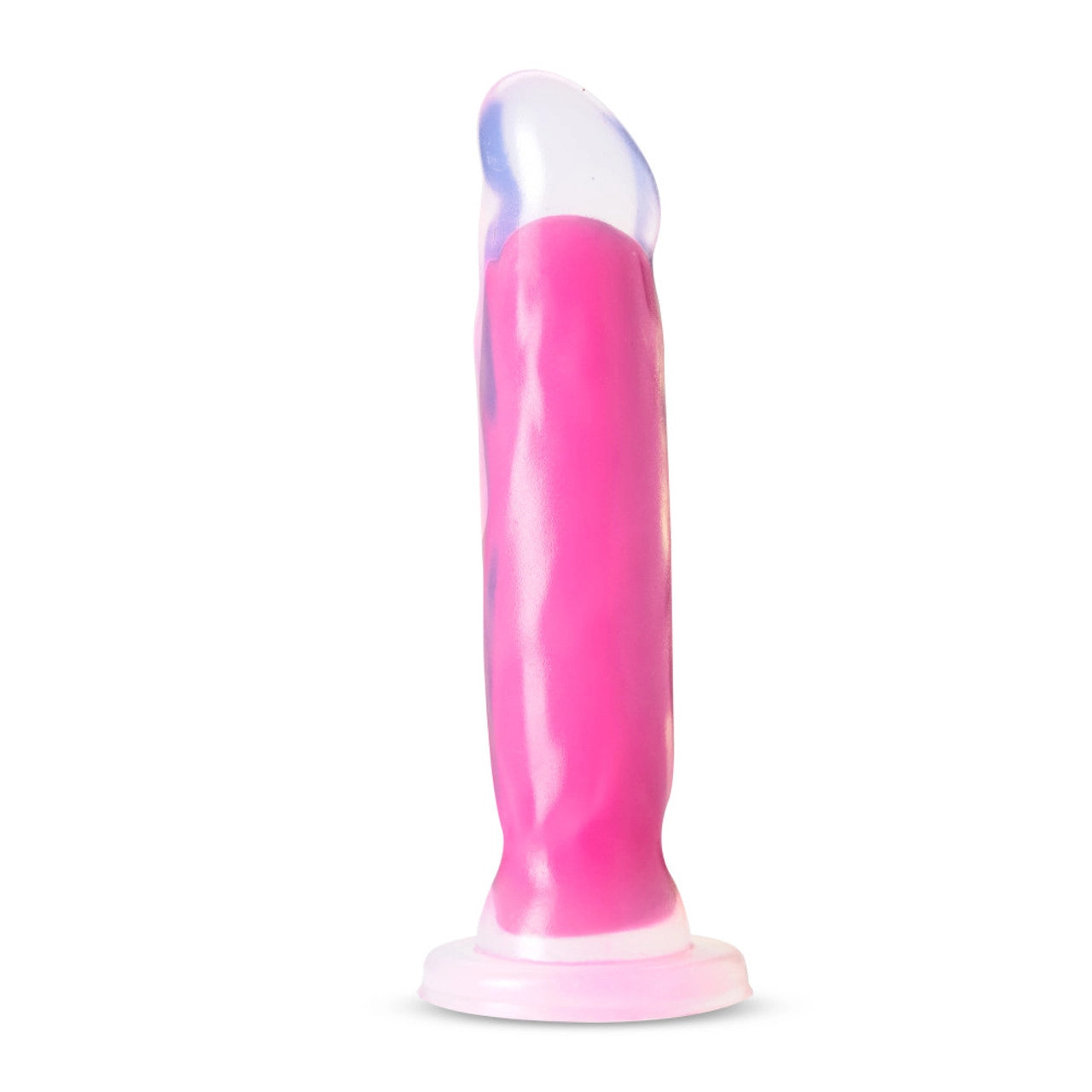 dildo noise manuals-Neo Elite GLOW in the Dark Marquee - Dual Density Dildo