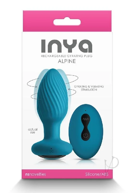 anal toys for gentle insertion-Inya Alpine Teal