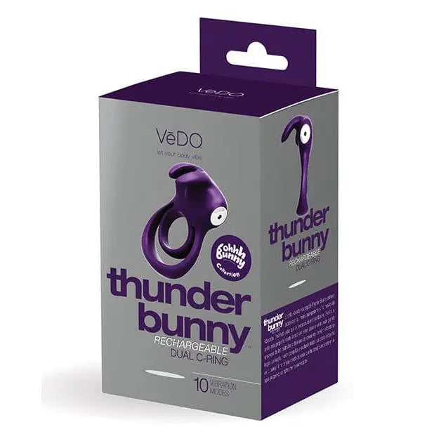 cock ring style benefits reviews-Vedo Thunder Rechargeable Dual Ring