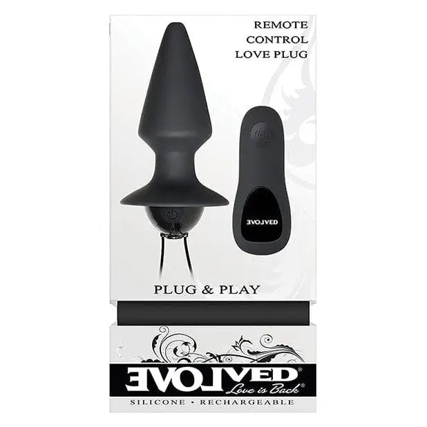 anal toys for solo intimacy-Evolved Plug & Play Anal Plug with Wireless Remote