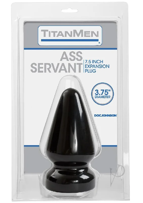 anal toys for expert reviews-Titanmen Butt Plug 3.75