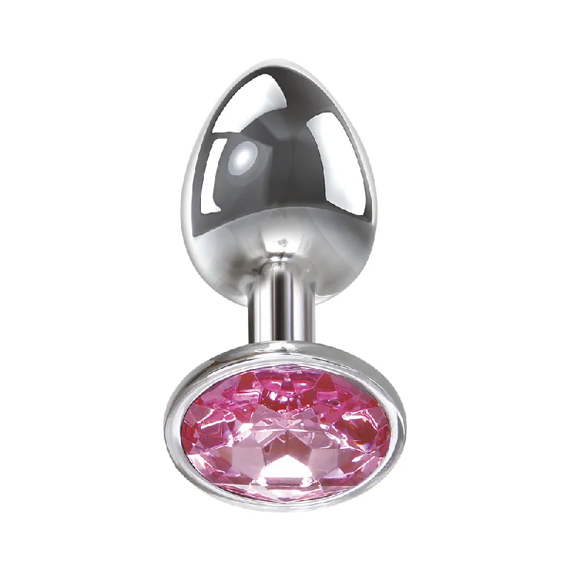 anal toys for intimate play-A&e Medium Pink Gem Anal Plug