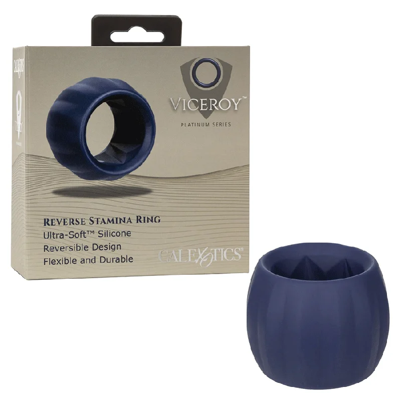 cock ring cleaning hacks guide-Viceroy Reverse Stamina Silicone Cock Ring by Cal Exotics