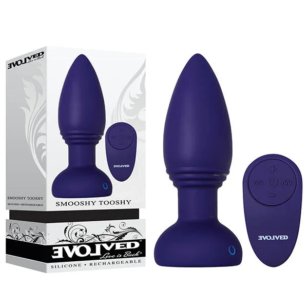 anal toys with long grip-Evolved Smooshy Tooshy