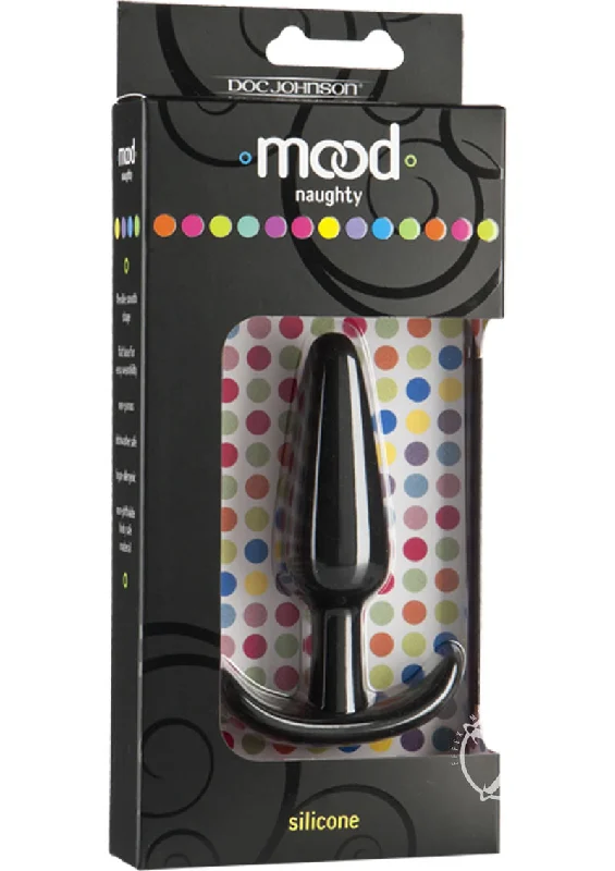 anal toys with realistic feel-Mood Naughty Medium Black