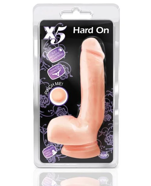 dildo usage reviews-Blush X5 Hard On Dong