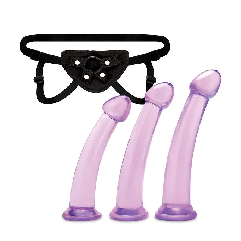 dildo waterproof testimonials-Size Up Dildo Harness Pegging Training Set