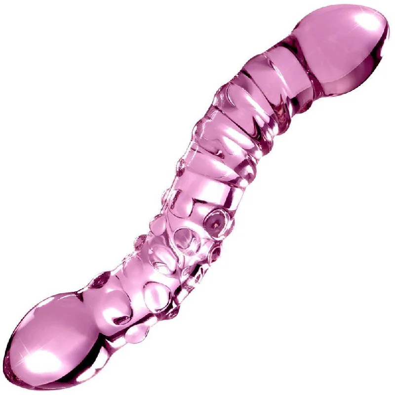 dildo artisan testimonials-Icicles No. 55 Double Sided Glass Dildo