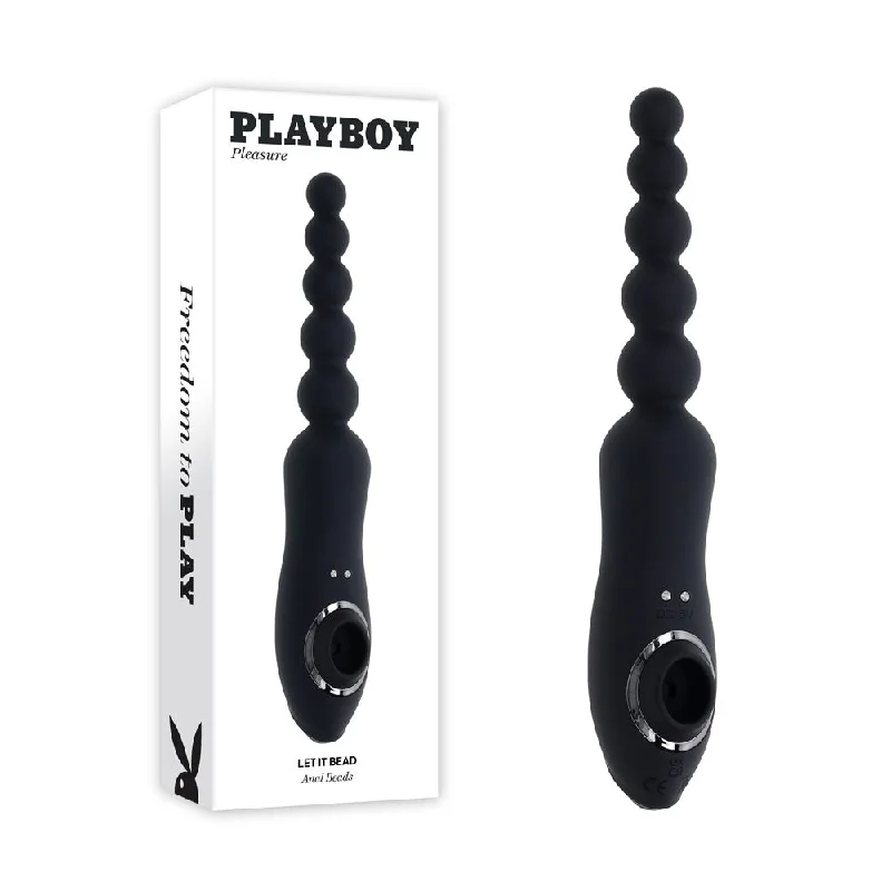 anal toys with flexible shaft-Playboy Pleasure LET IT BEAD