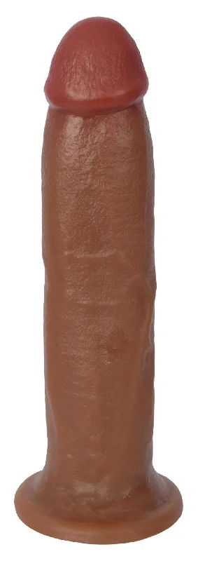 dildo hygiene ratings-Jock Dark Bareskin Dildo - 9 Inch