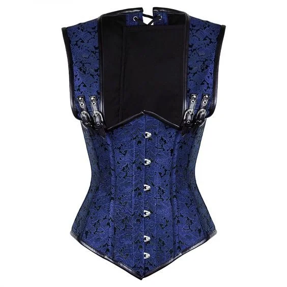 Corset for vintage prom-Keely Underbust Corset with Shoulder Straps