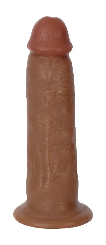 dildo safety ratings-Jock Dark Bareskin Dildo - 7 Inch