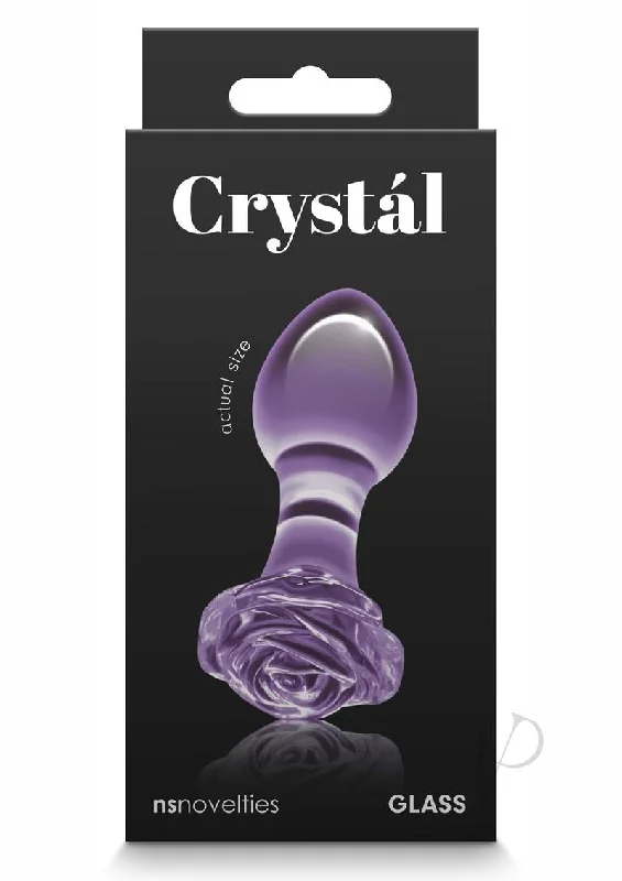 anal toys for intense pleasure-Crystal Rose Purple