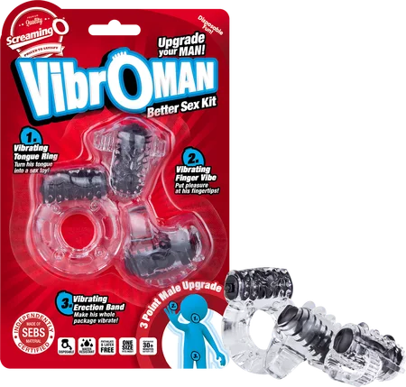 cock ring budget guide-Vibroman (Black)