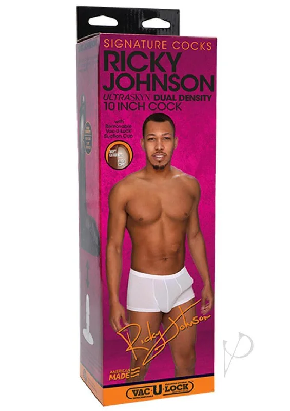 dildo innovative uses-Signature Cocks Ricky Johnson 10 - Lifelike Dual-Density Replica Dildo