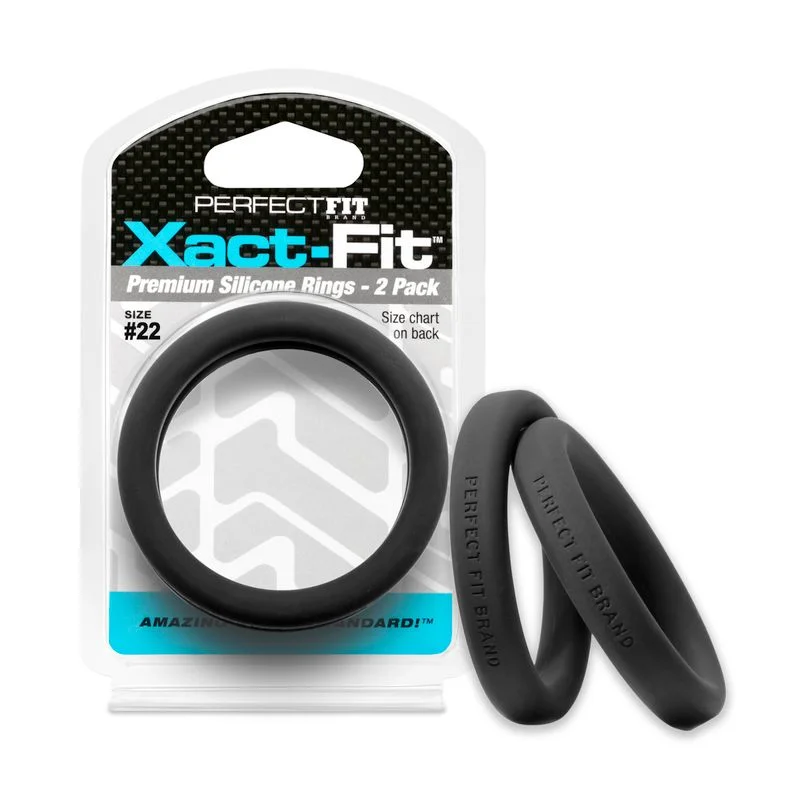 cock ring online guide-Xact-Fit #22 2.2in 2 Pk