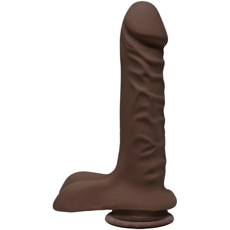 dildo customization guides-8 Inch The Super D - Dual Density Ultraskin Realistic Dong