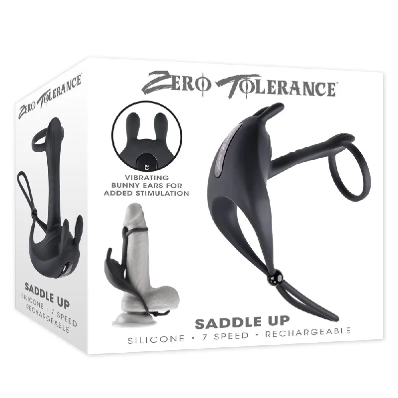 cock ring comfort solutions-Zero Tolerance SADDLE UP Penis Ring