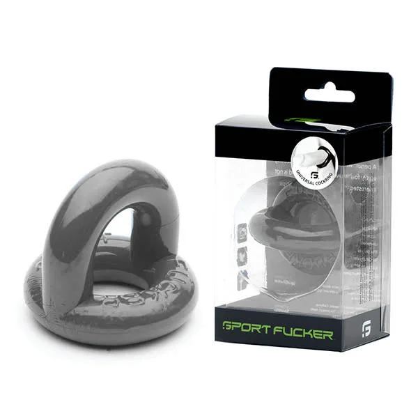 cock ring comfort hacks-Sport Fucker Universal Cock Ring - Grey