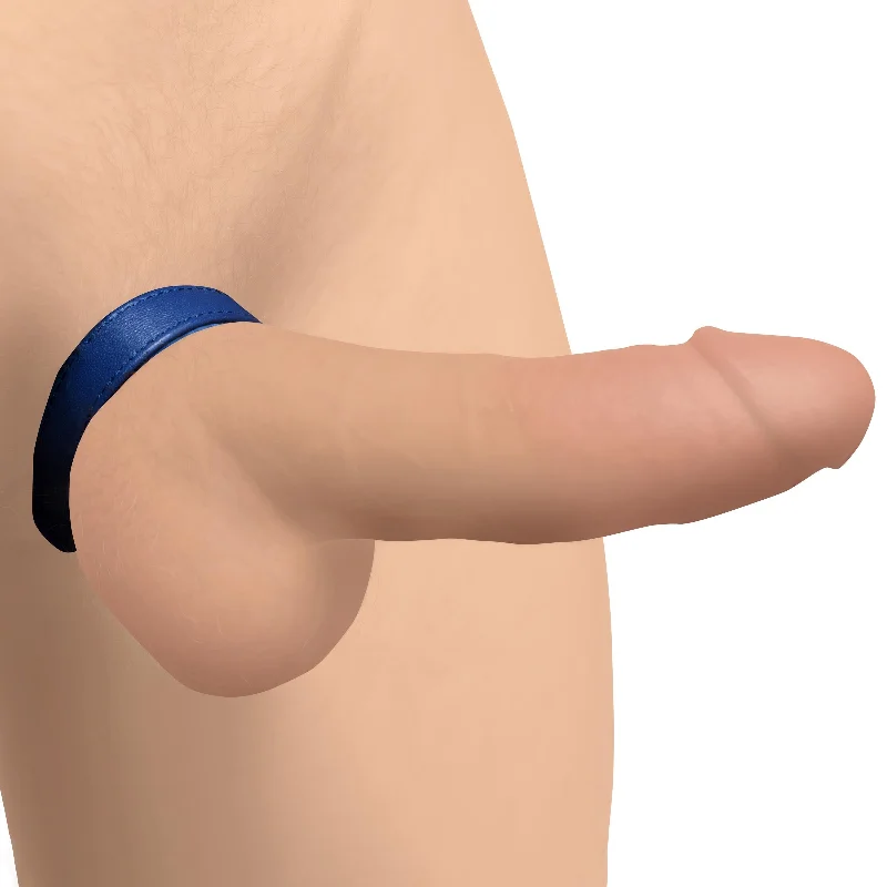 cock ring care benefits-Velcro Leather Cock Ring