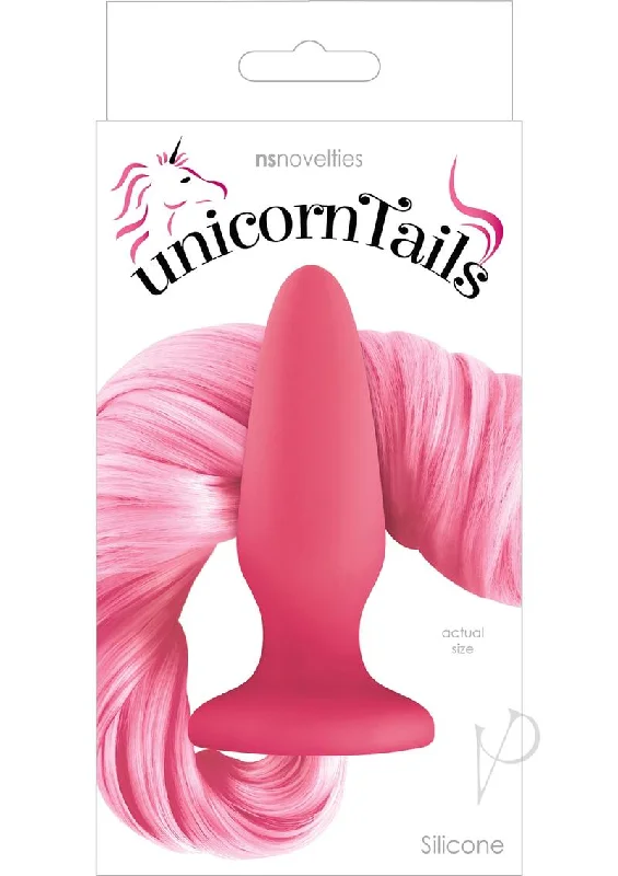 anal toys for custom settings-Unicorn Tail Pastel Pink