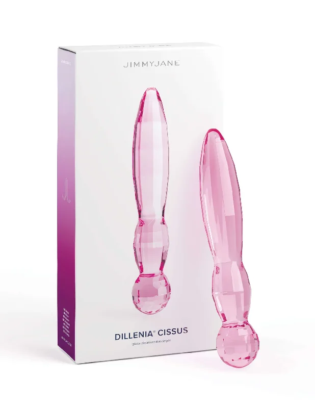 dildo charging trends-Embrace Sensual Luxury with Jimmyjane Dillenia Cissus Glass Dildo