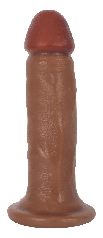 dildo customization ratings-Jock Dark Bareskin Dildo - 6 Inch