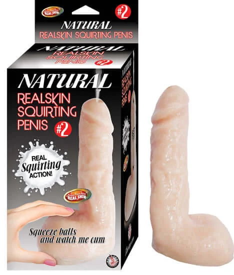 dildo portability experiments-Experience the Ultimate Realism with the Natural Realskin #2 Squirting Penis Dildo!