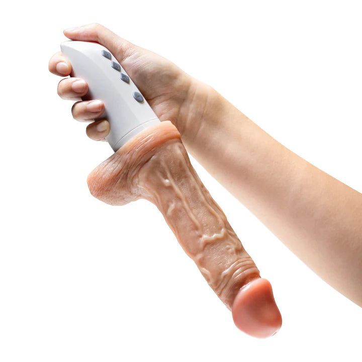 dildo portability innovations-Dr. Hammer Silicone Thrusting Dildo