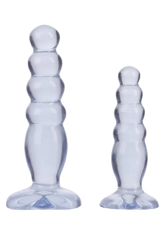 anal toys with quiet vibrations-Crystal Jellies Anal Delight Trainer