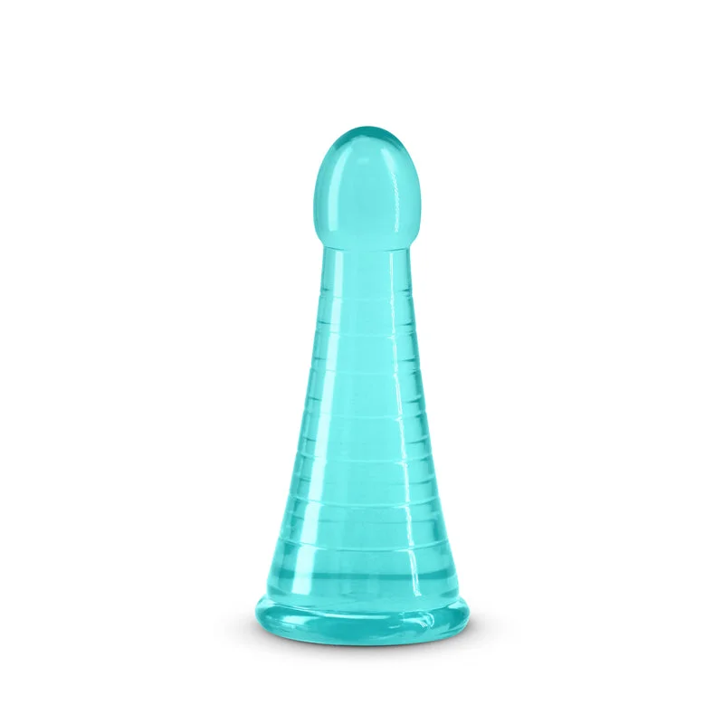 dildo texture enhancements-Fantasia Phoenix Tapered Dildo - Teal