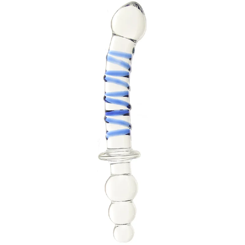 dildo suction tutorials-gläs Twister 10 Inch Dual Ended Glass Dildo